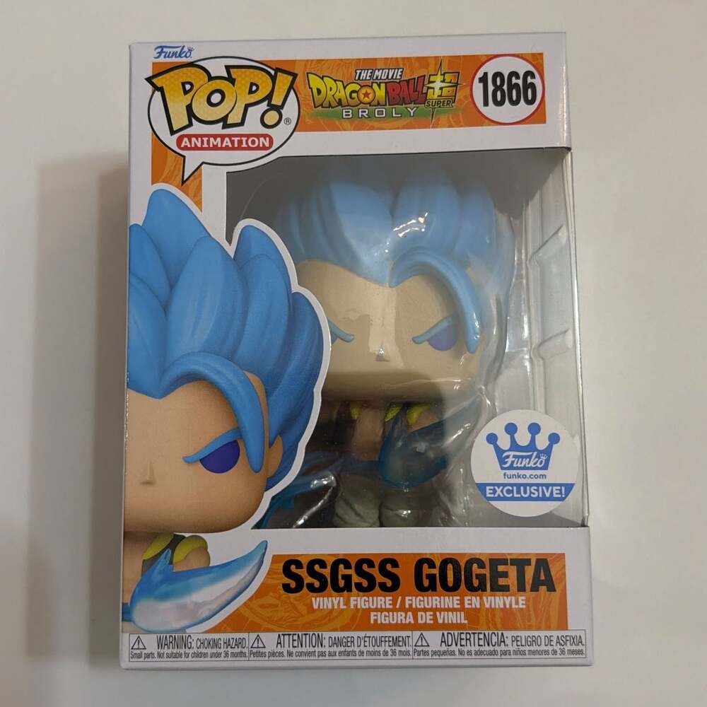 Dragon Ball Z SSGSS Gogeta (Dragon Ball Super: Broly) #1866 Funko Shop Exclusive